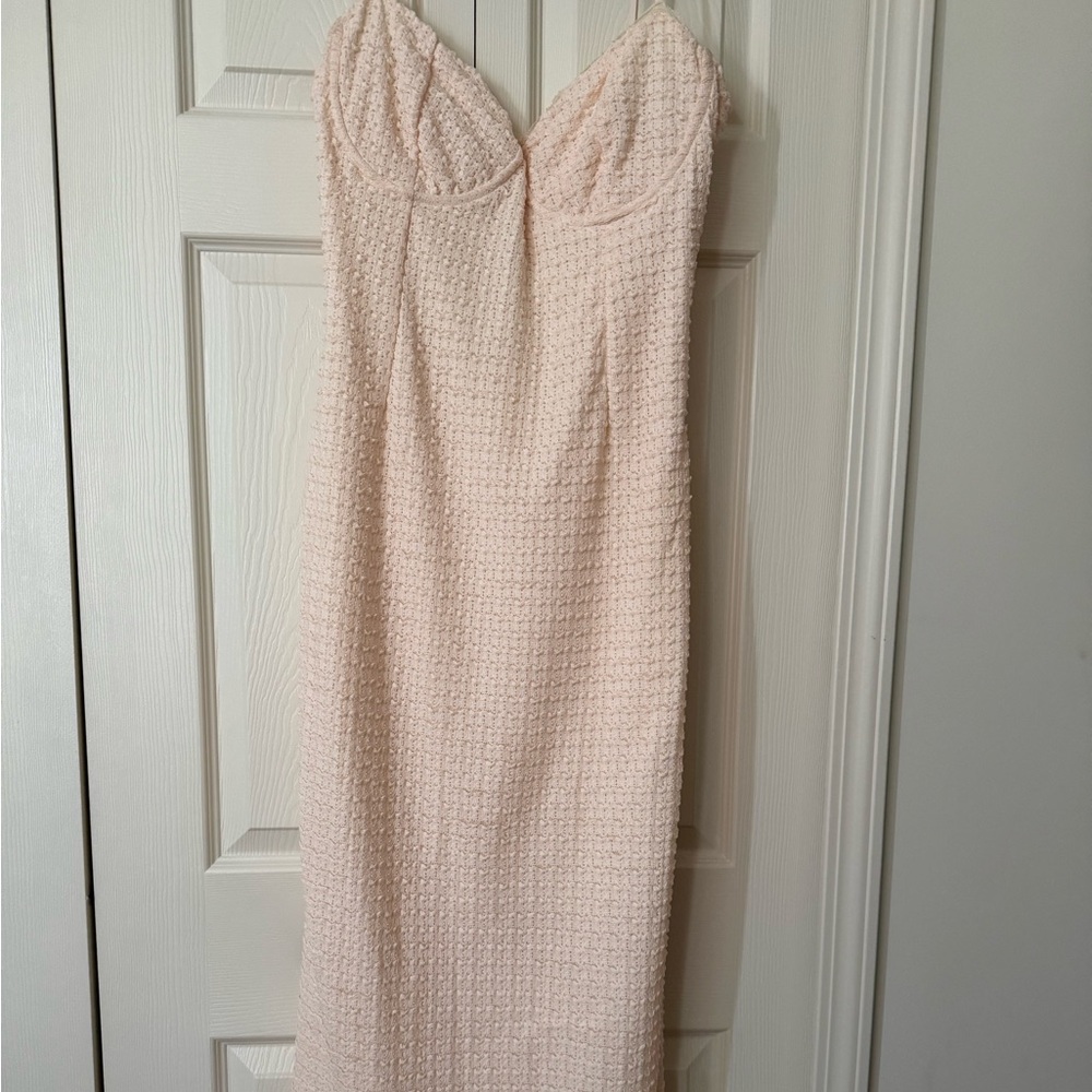 House of CB Cream Midi Dress - Picture 2 of 5